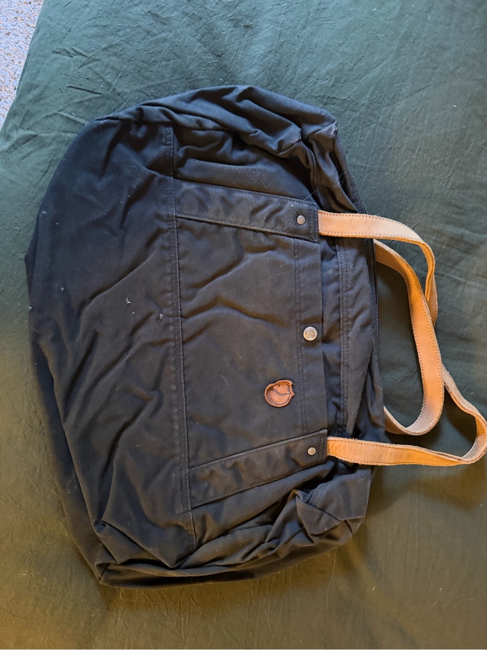 Fjallraven G-1000 duffle bag/weekender in GUC